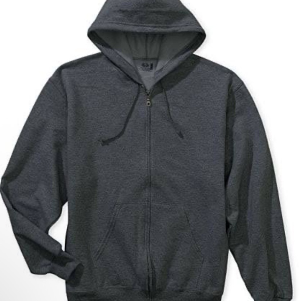 Fruit of the Loom Men's Fleece Zip Hoodie M
